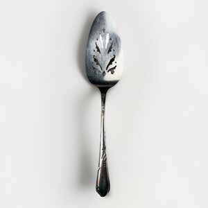 Antique Pie Serving Knife Wm A Rogers A1 Plus Oneida Ltd Silverplate